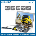 10.4 inch 4:3 ratio touch screen LCD monitor manufacturer with 800*600 resolution